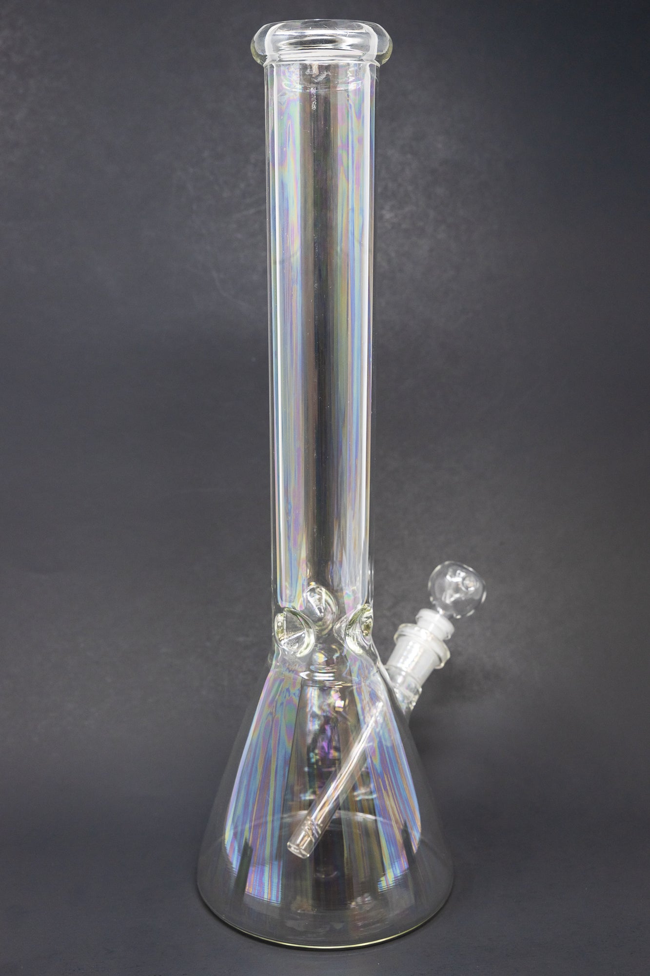 16" Iridescent Beaker Bong