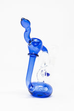 7" Twisted Glass Bubbler w/ Pull out Bowl