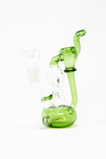 7" Twisted Glass Bubbler w/ Pull out Bowl