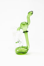 7" Twisted Glass Bubbler w/ Pull out Bowl