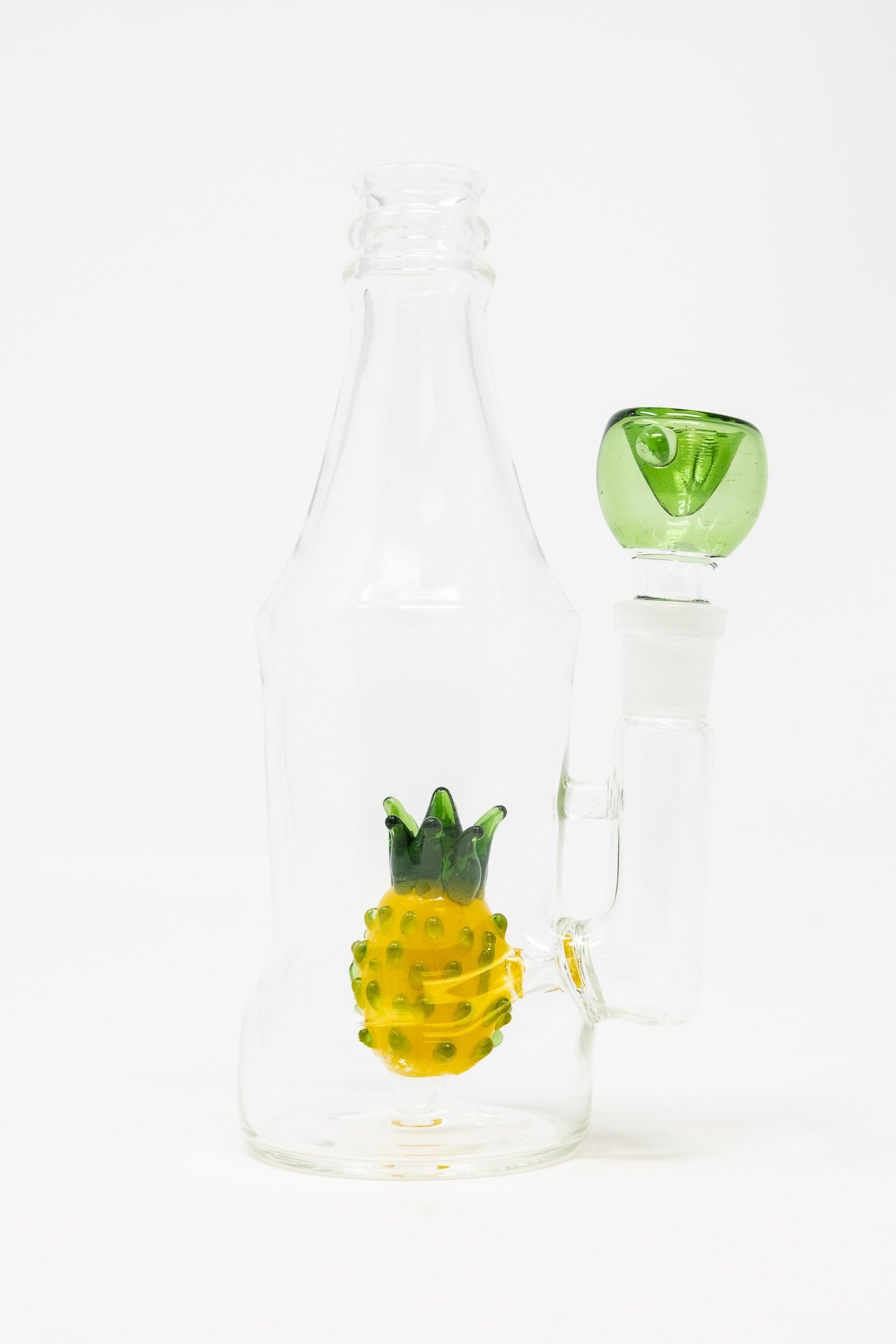 Dark Goldenrod 6" Pineapple Bottle Bong StonedGenie.com Bong