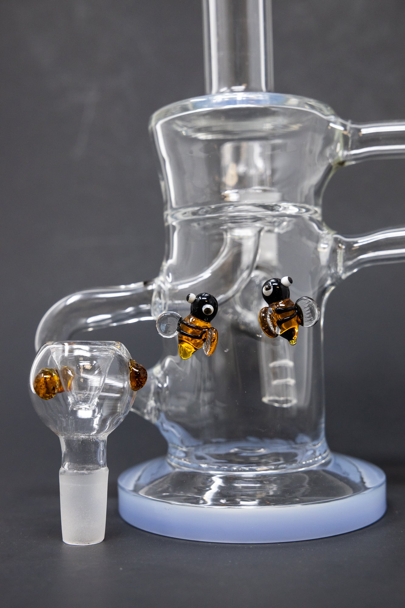 12" Buzz Recycler Bong