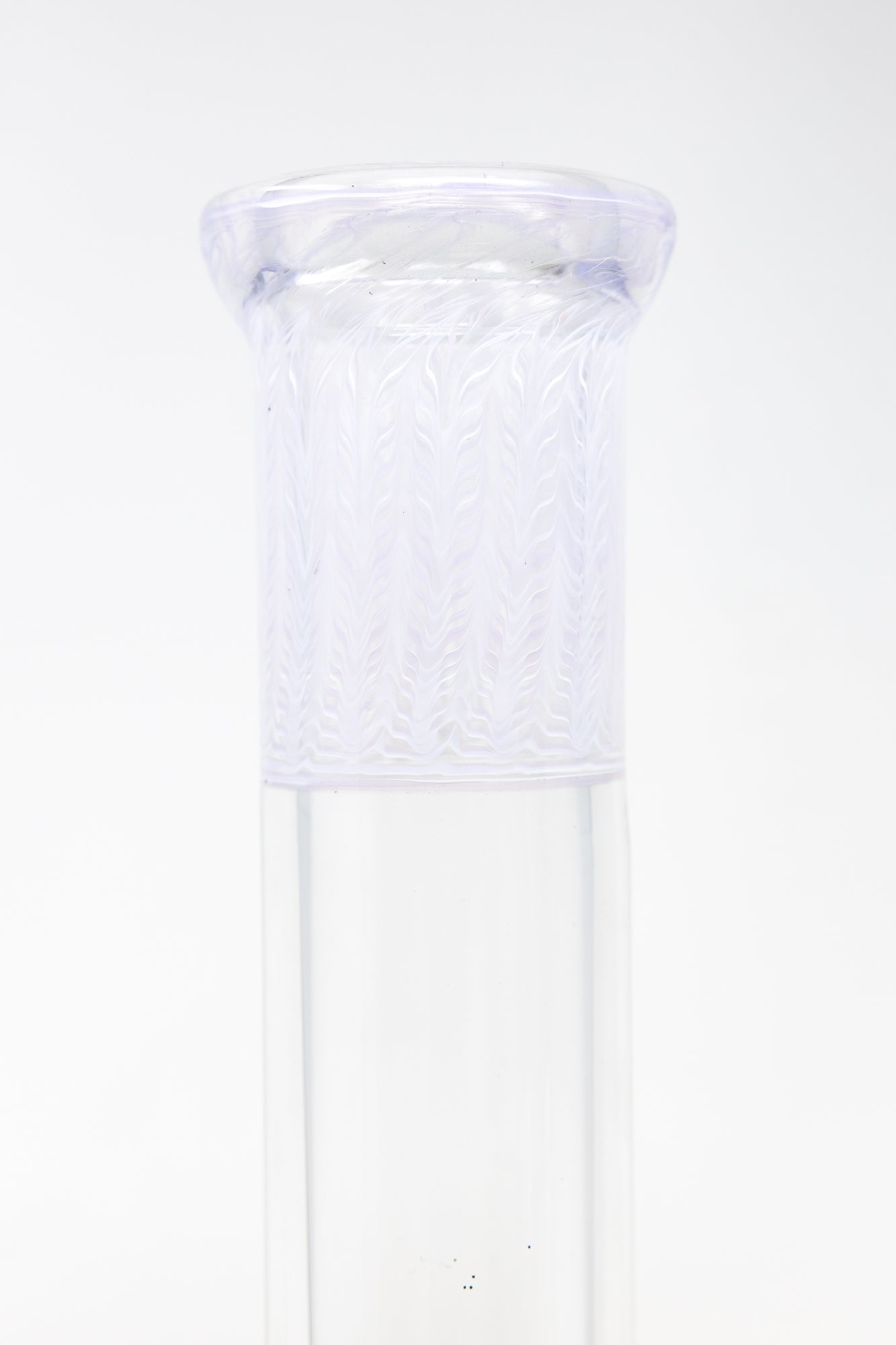 16" Purple Swirl Beaker - 7mm