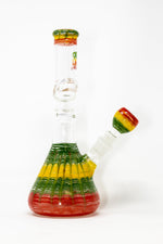 10" Glass Rasta Designer Zong