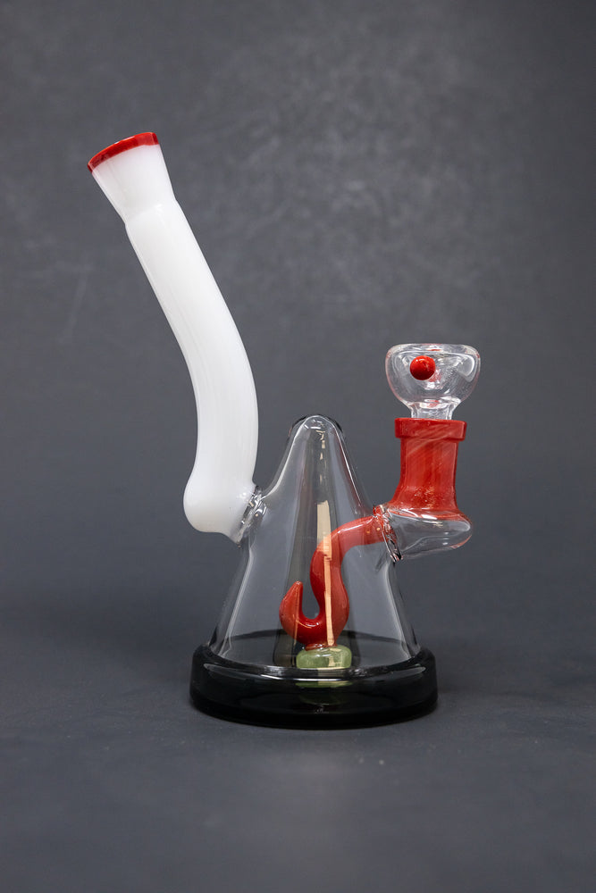 6" Hook Percolator Bong