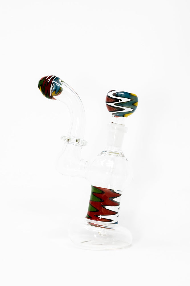 6" Zig Zag Bubbler w/ Pull Out Bowl