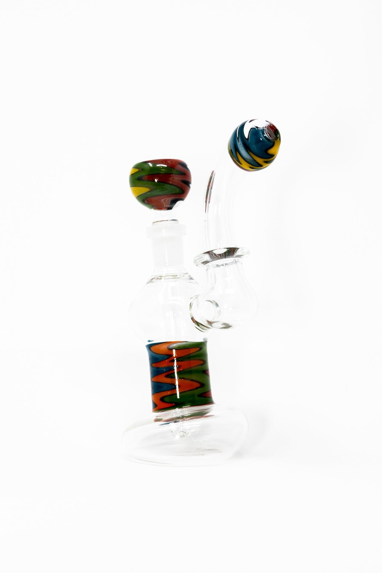 6" Zig Zag Bubbler w/ Pull Out Bowl