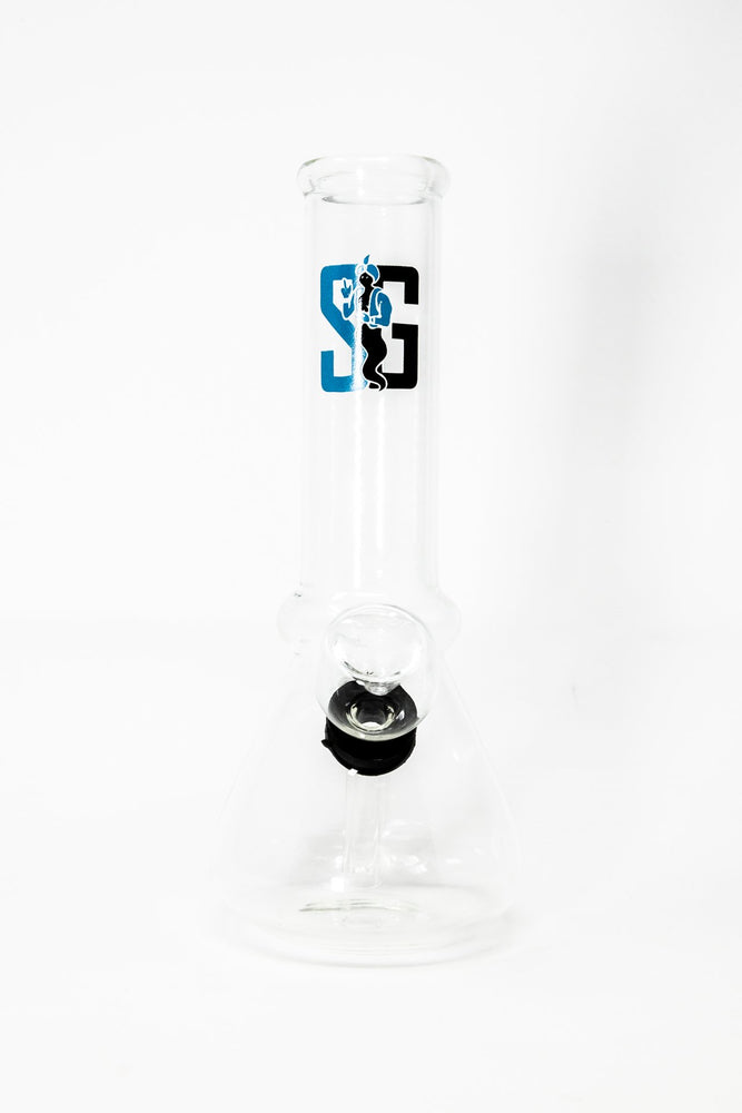 6” Stoned Genie Beaker Base Bong w/ Carb Hole