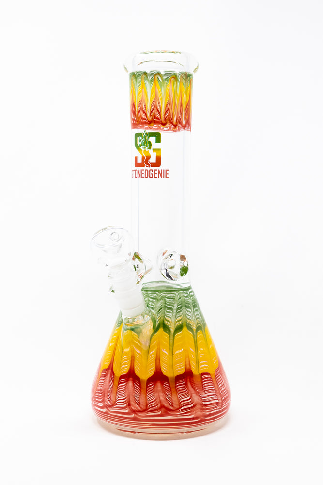 12" SG Rasta 7mm Beaker Bong