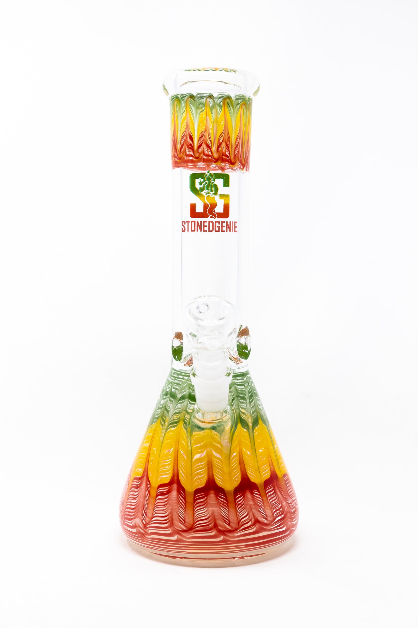 12" SG Rasta 7mm Beaker Bong