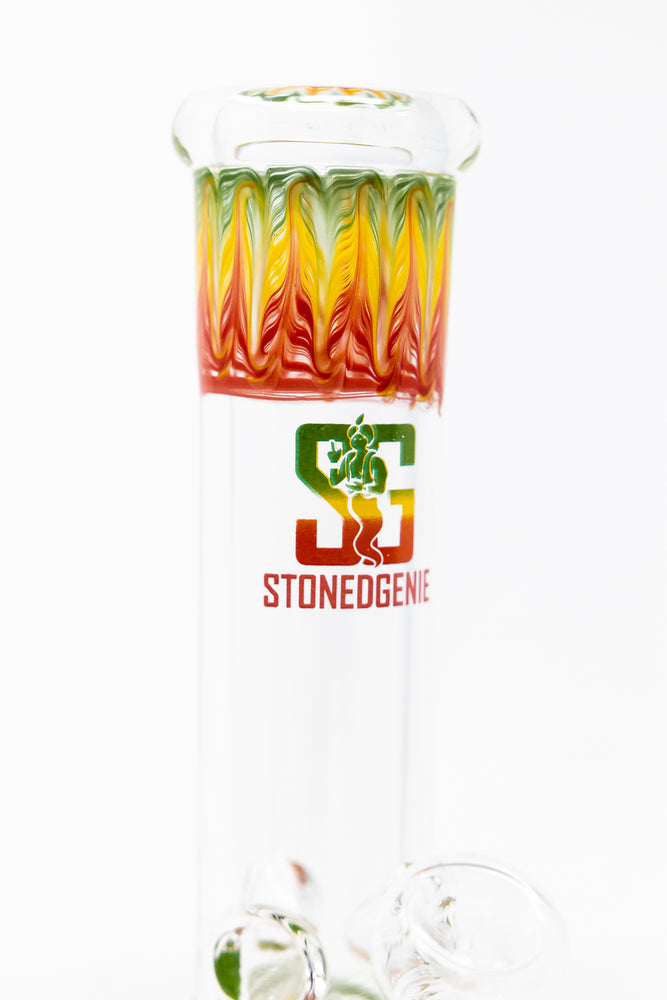 12" SG Rasta 7mm Beaker Bong