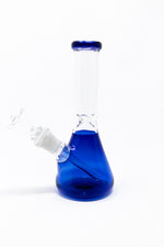 6" Blue Beaker Bong w/ Ice Catcher