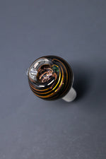 14mm Black Swirl Rose Bowl