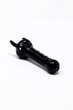 5" Devil Horns Spoon Glass Hand Smoking Pipe