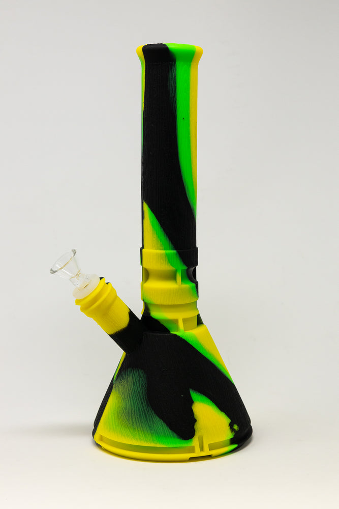 10" Silicone Bong w/ Ice Catcher
