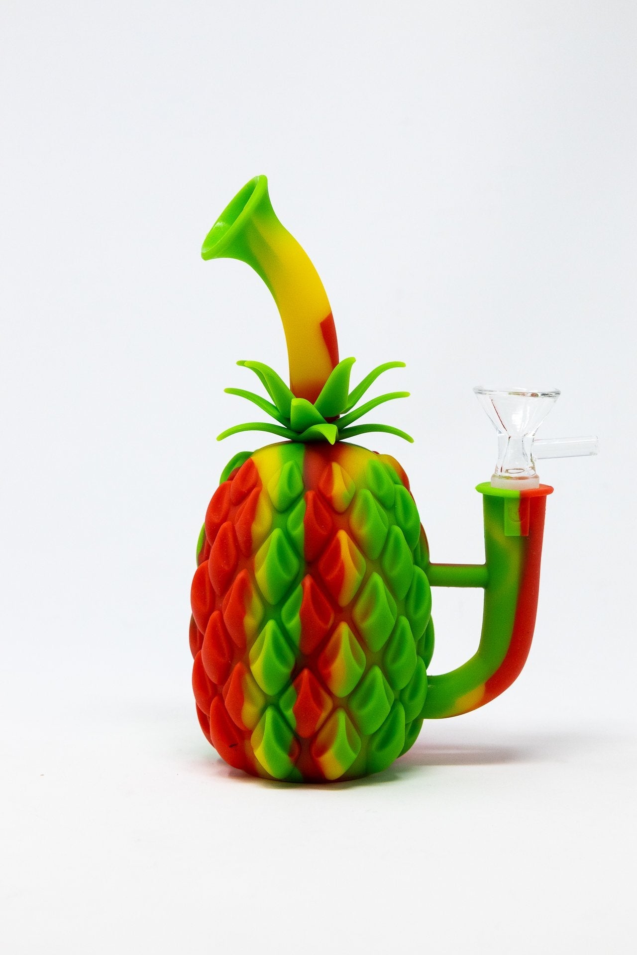 7" Pineapple Silicone Bong