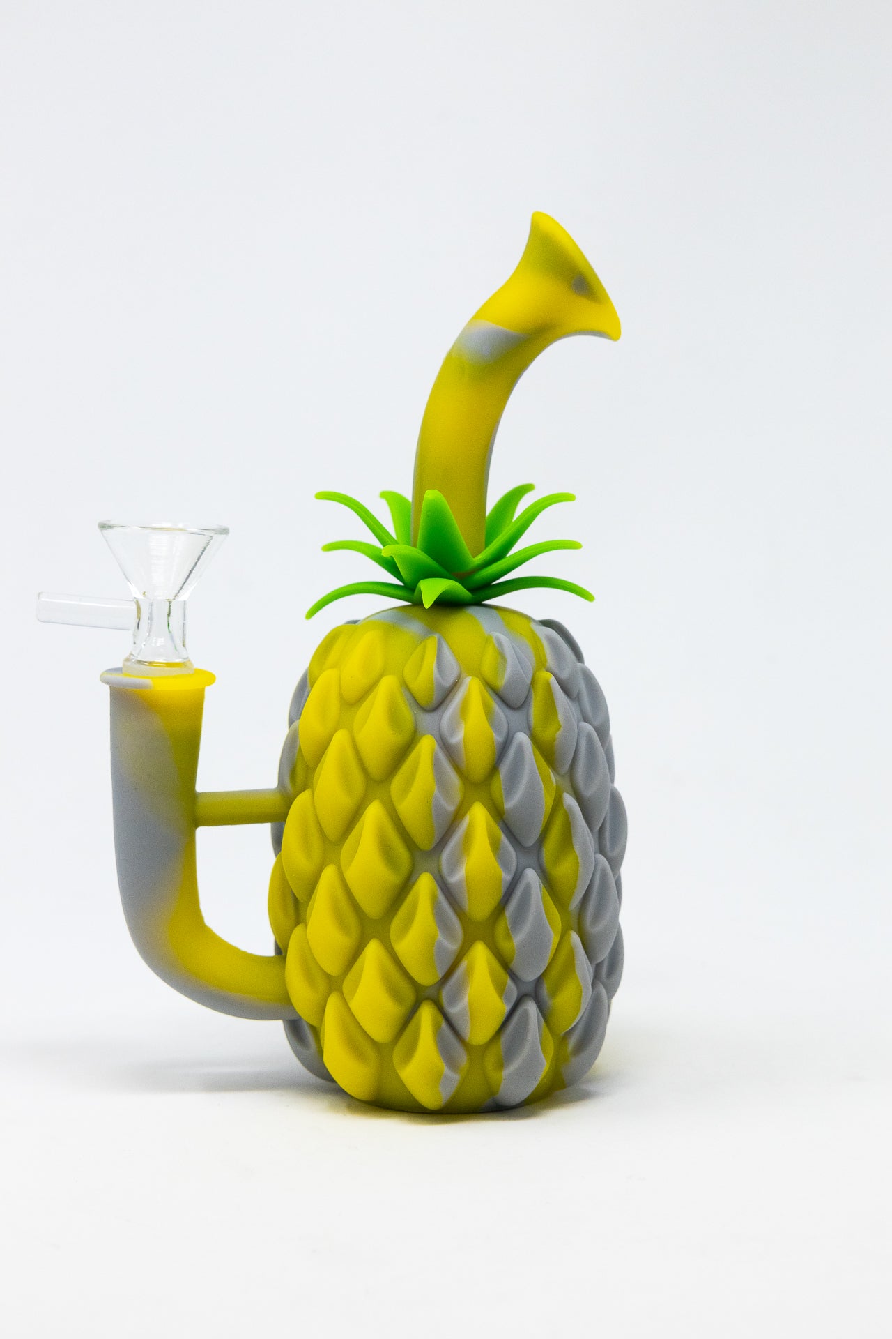7" Pineapple Silicone Bong