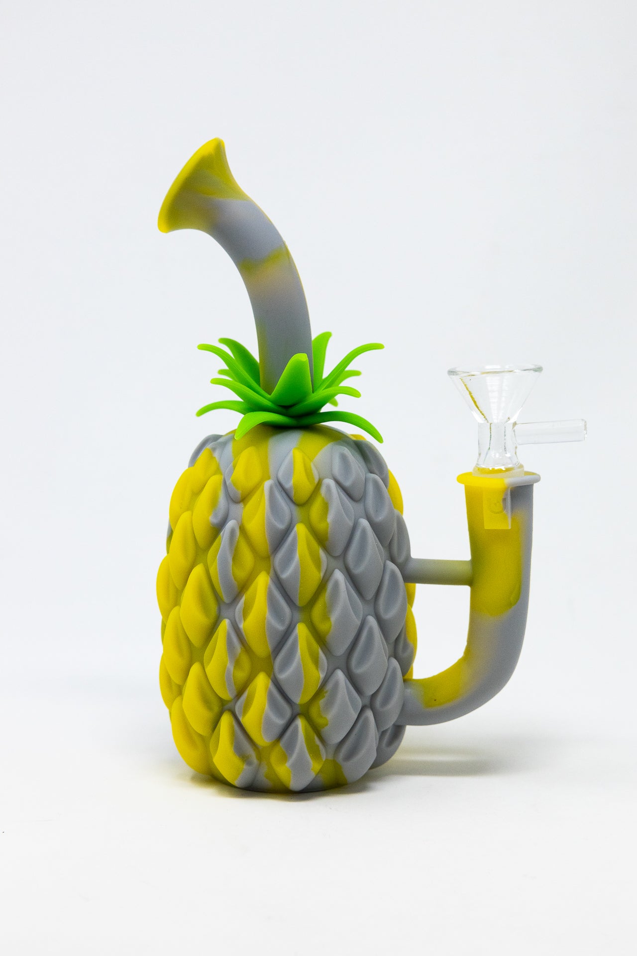 7" Pineapple Silicone Bong
