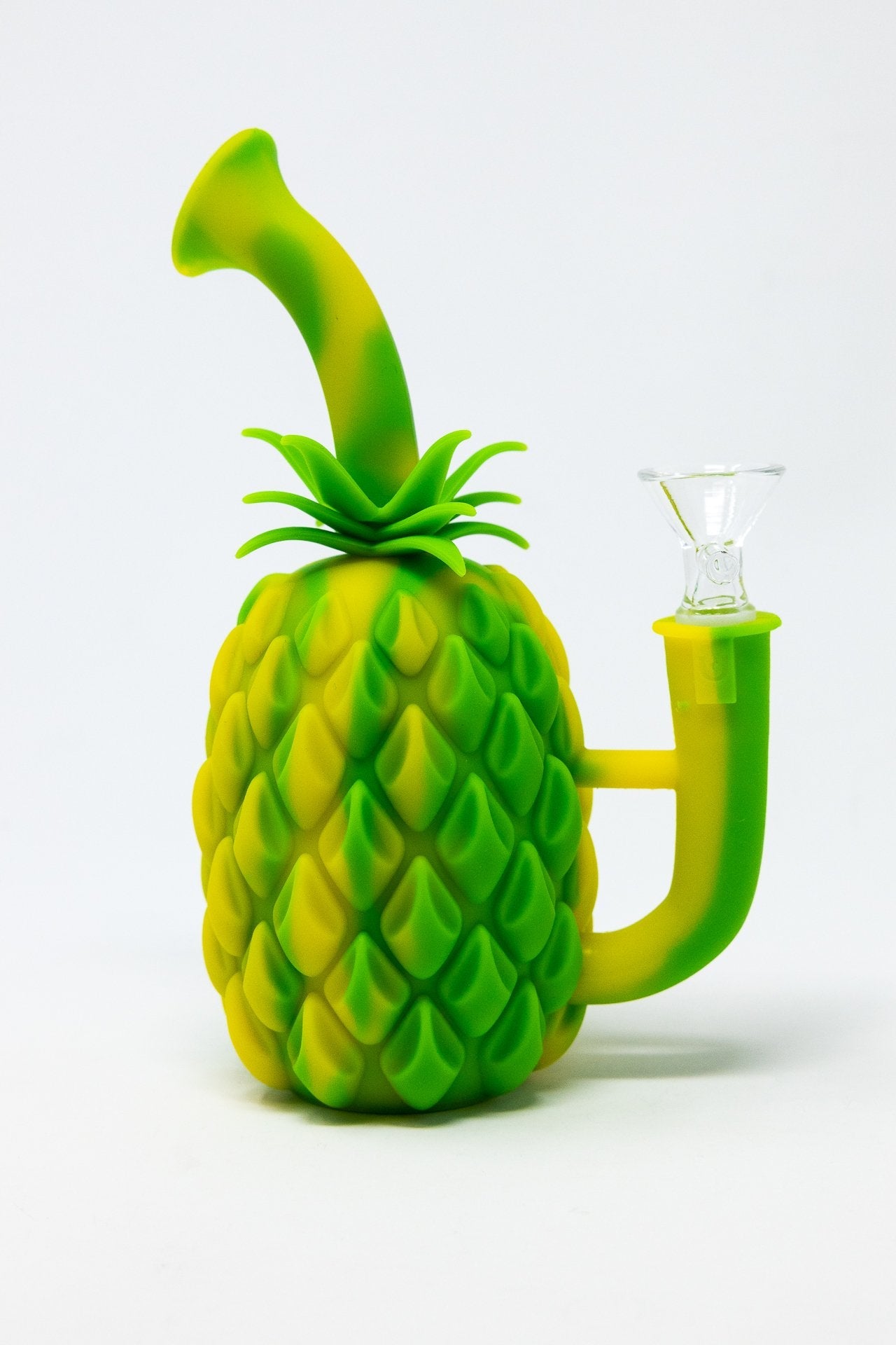 7" Pineapple Silicone Bong