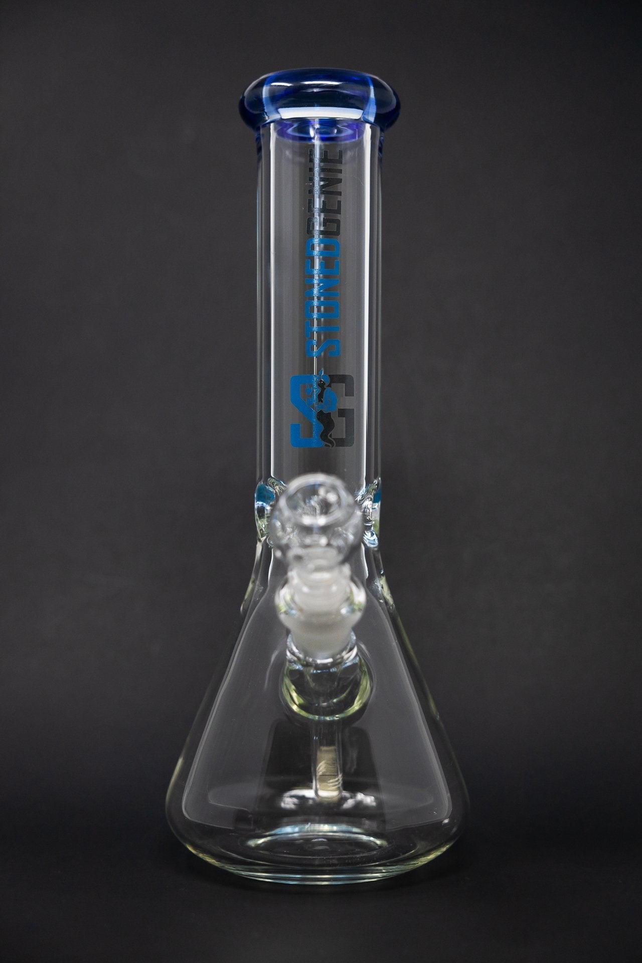 12" Thick Stoned Genie Beaker Bong - 7mm