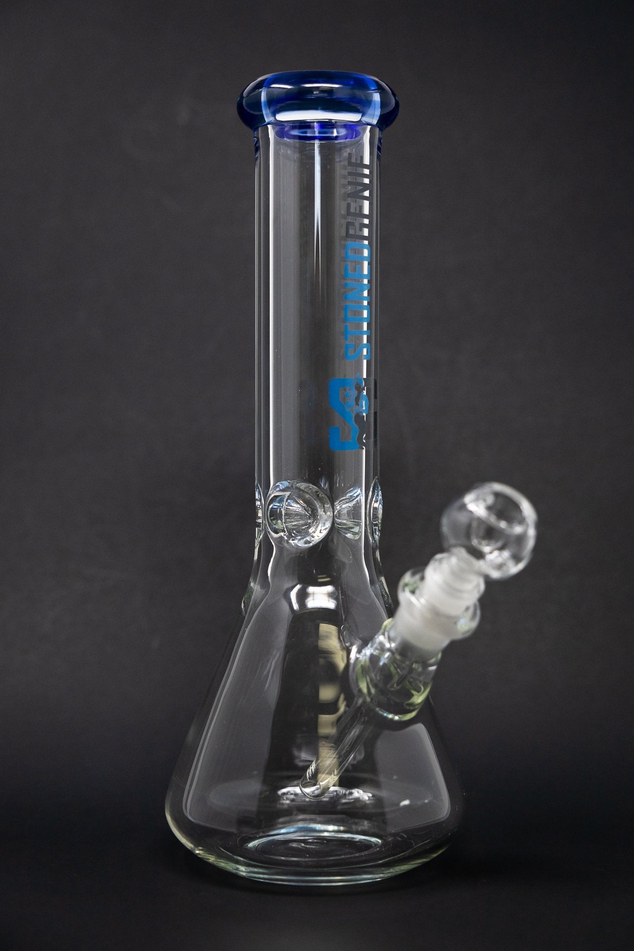 12" Thick Stoned Genie Beaker Bong - 7mm