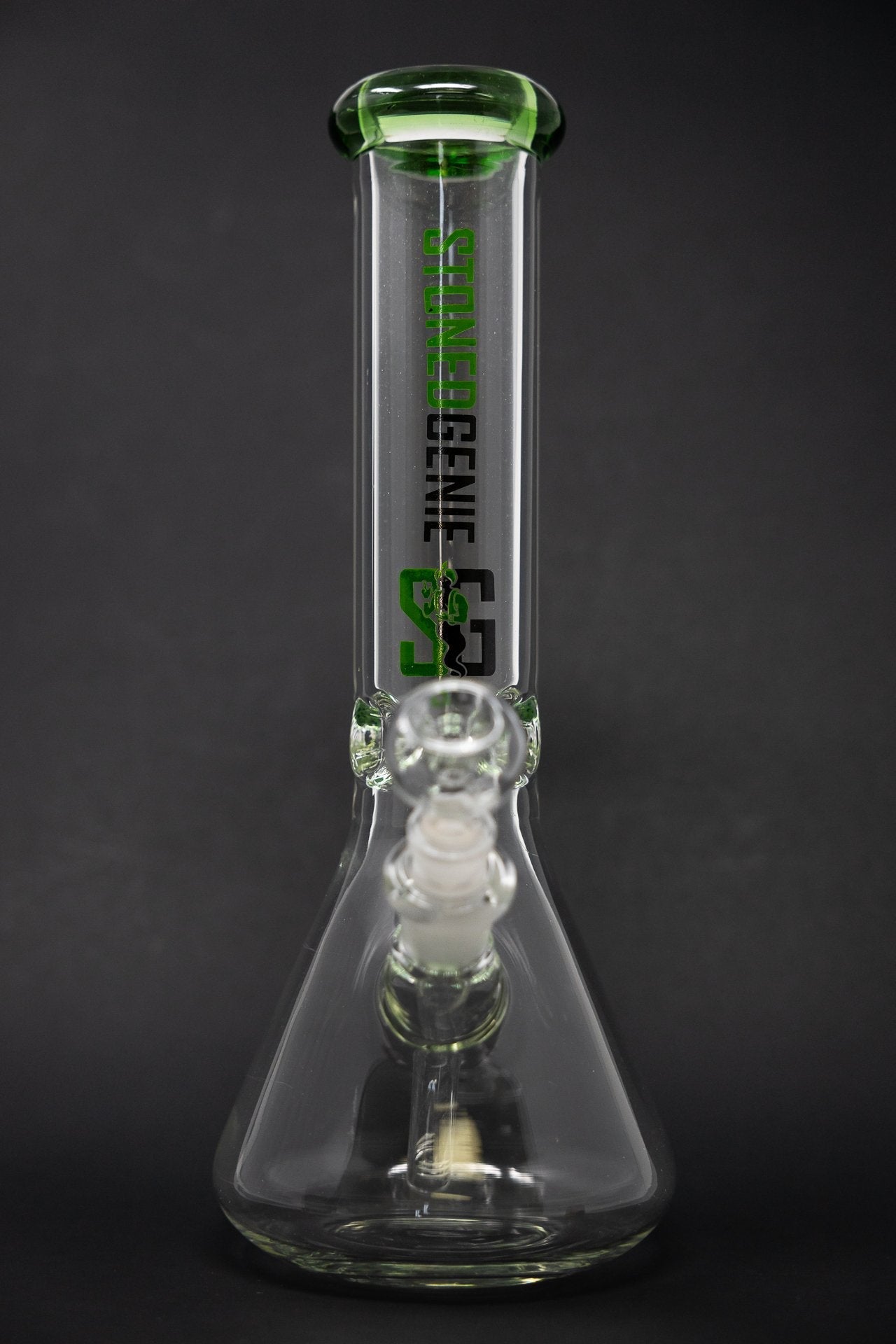 12" Thick Stoned Genie Beaker Bong - 7mm