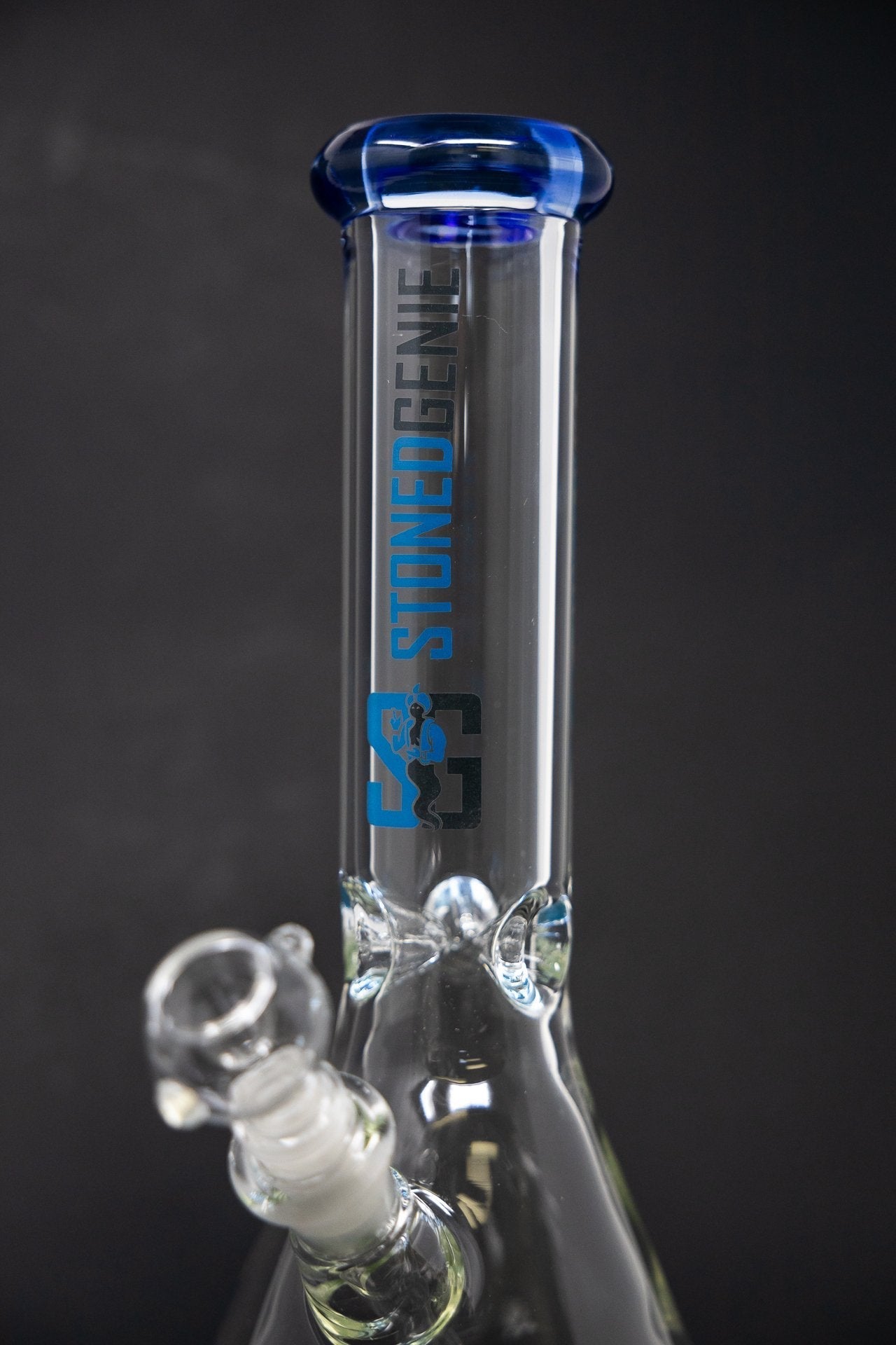12" Thick Stoned Genie Beaker Bong - 7mm