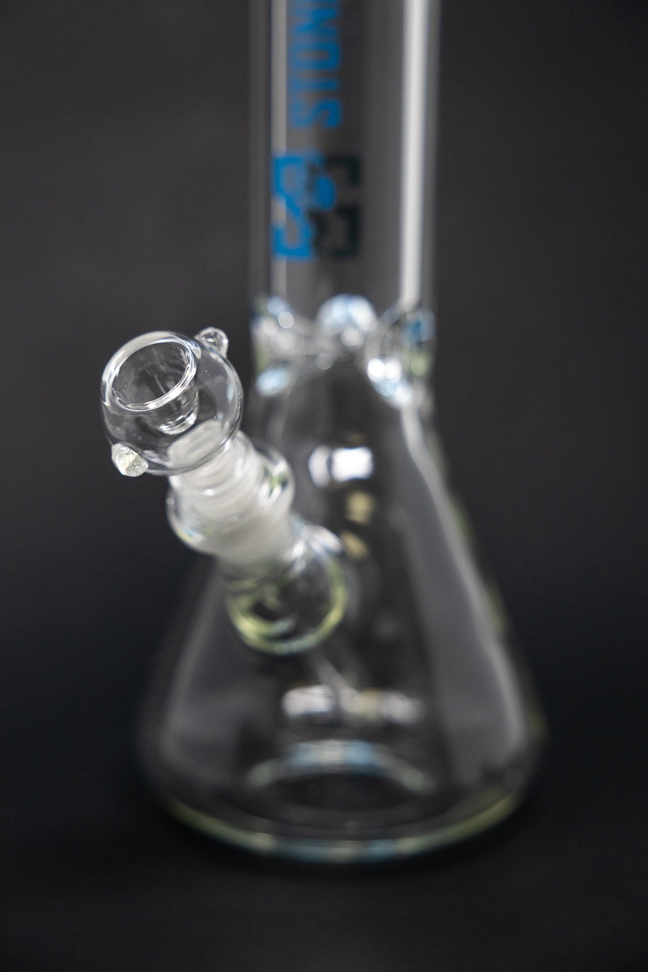 12" Thick Stoned Genie Beaker Bong - 7mm
