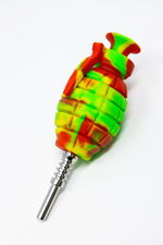 5" Silicone Grenade Nectar Collector w/ Titanium Tip