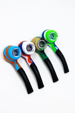 Silicone Sherlock Pipe - Assorted Colors