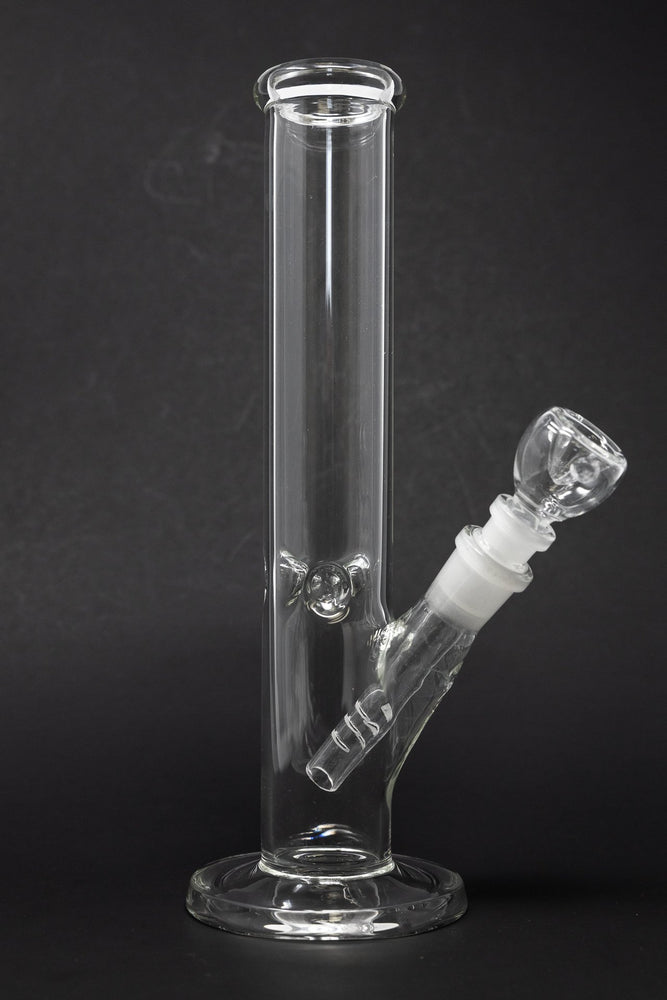 Classic Straight Shooter Glass Bong  w/ Ice catcher