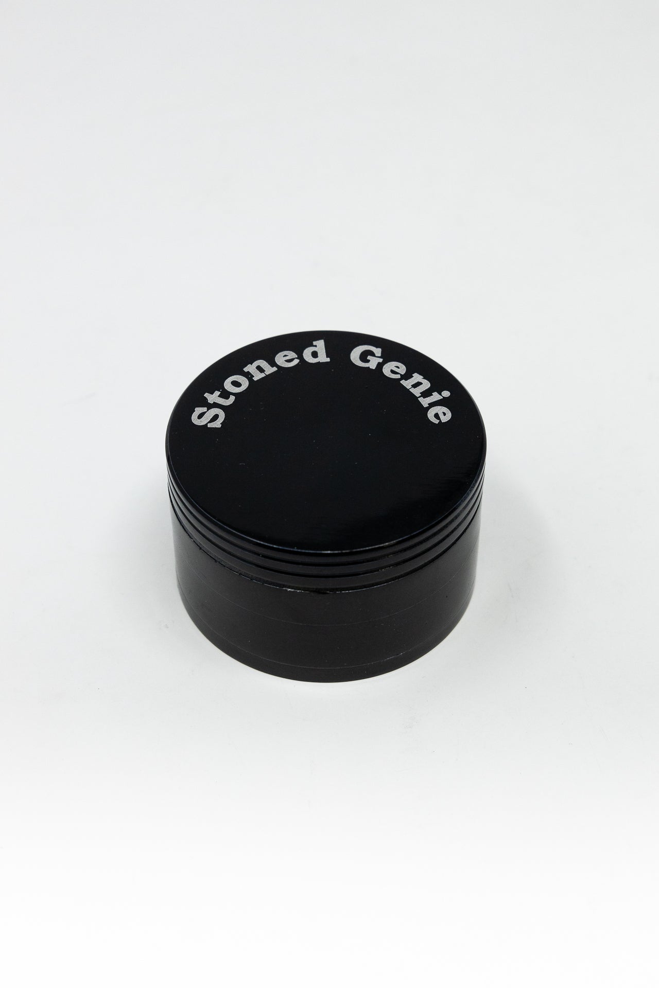 4-Piece Herb SG Black Magnetic Metal Grinder w/ Sharp Teeth