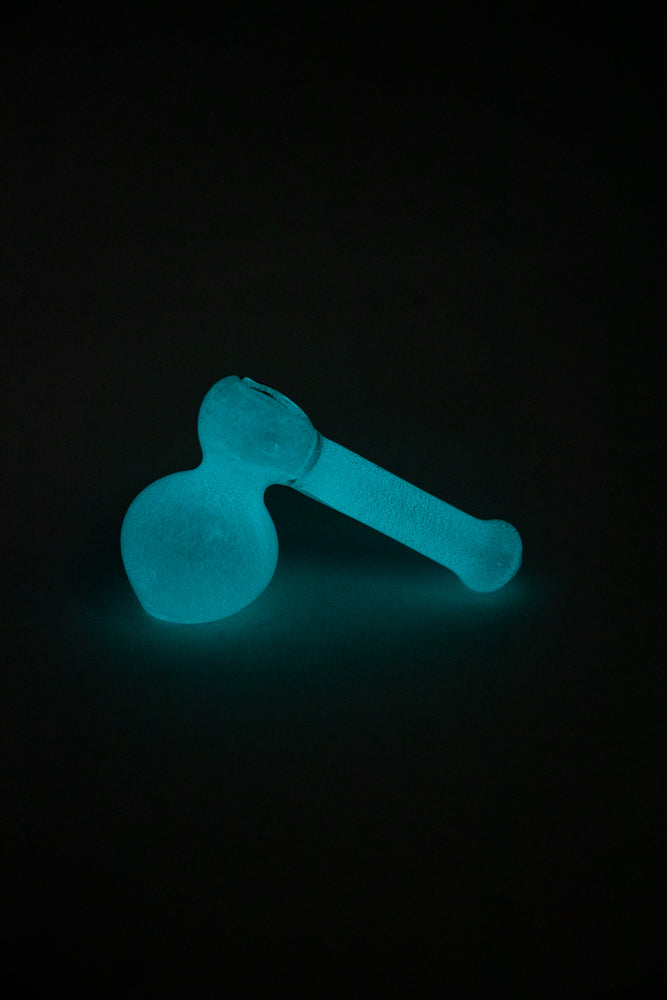 5" Glow in the Dark Hammer Bubbler