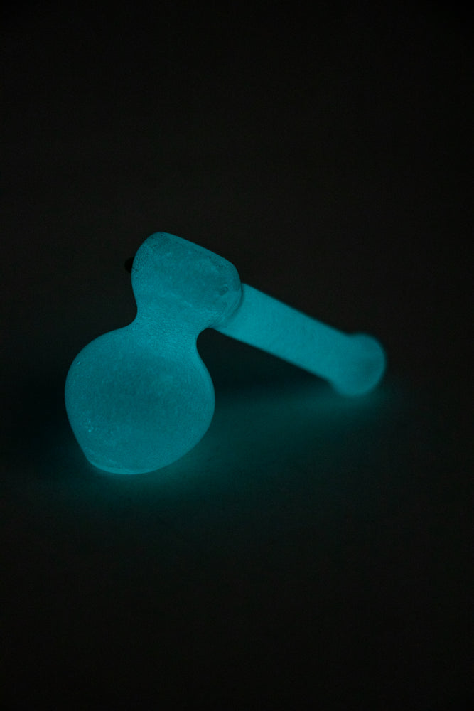 5" Glow in the Dark Hammer Bubbler