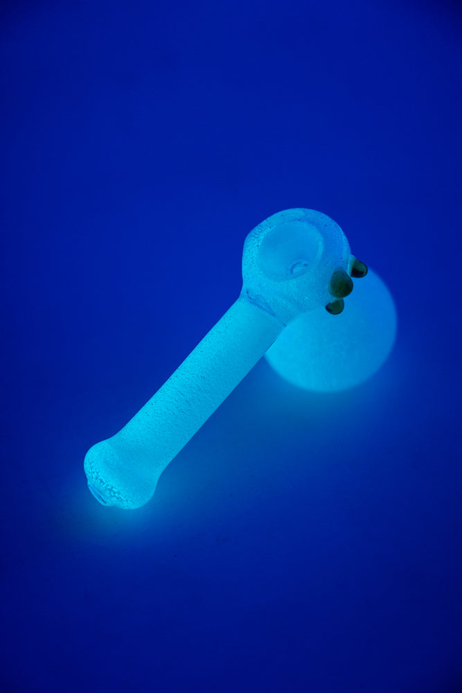 5" Glow in the Dark Hammer Bubbler