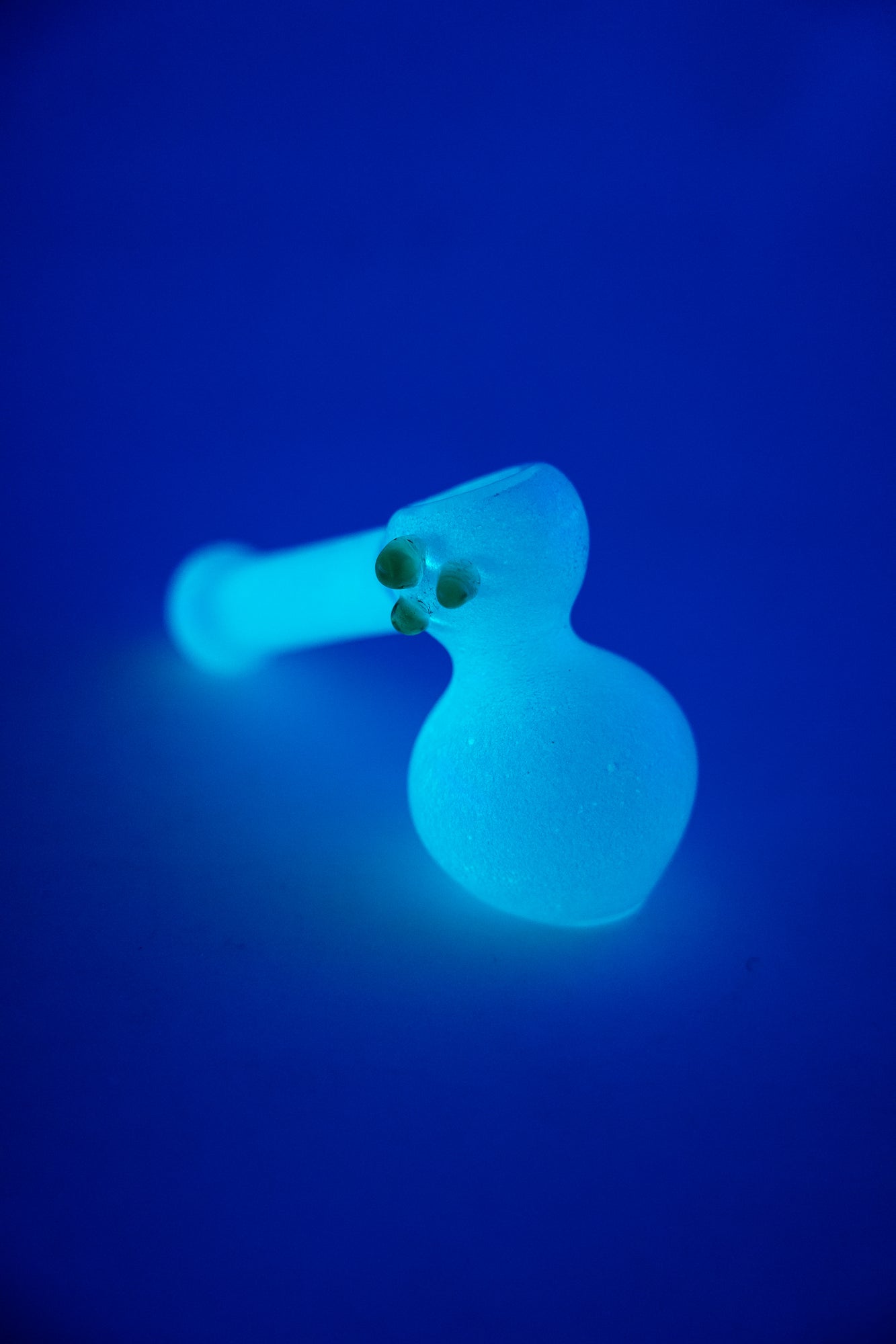 5" Glow in the Dark Hammer Bubbler