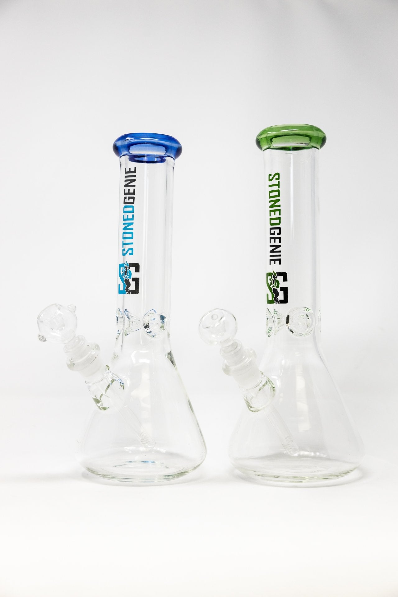 12" Thick Stoned Genie Beaker Bong - 7mm