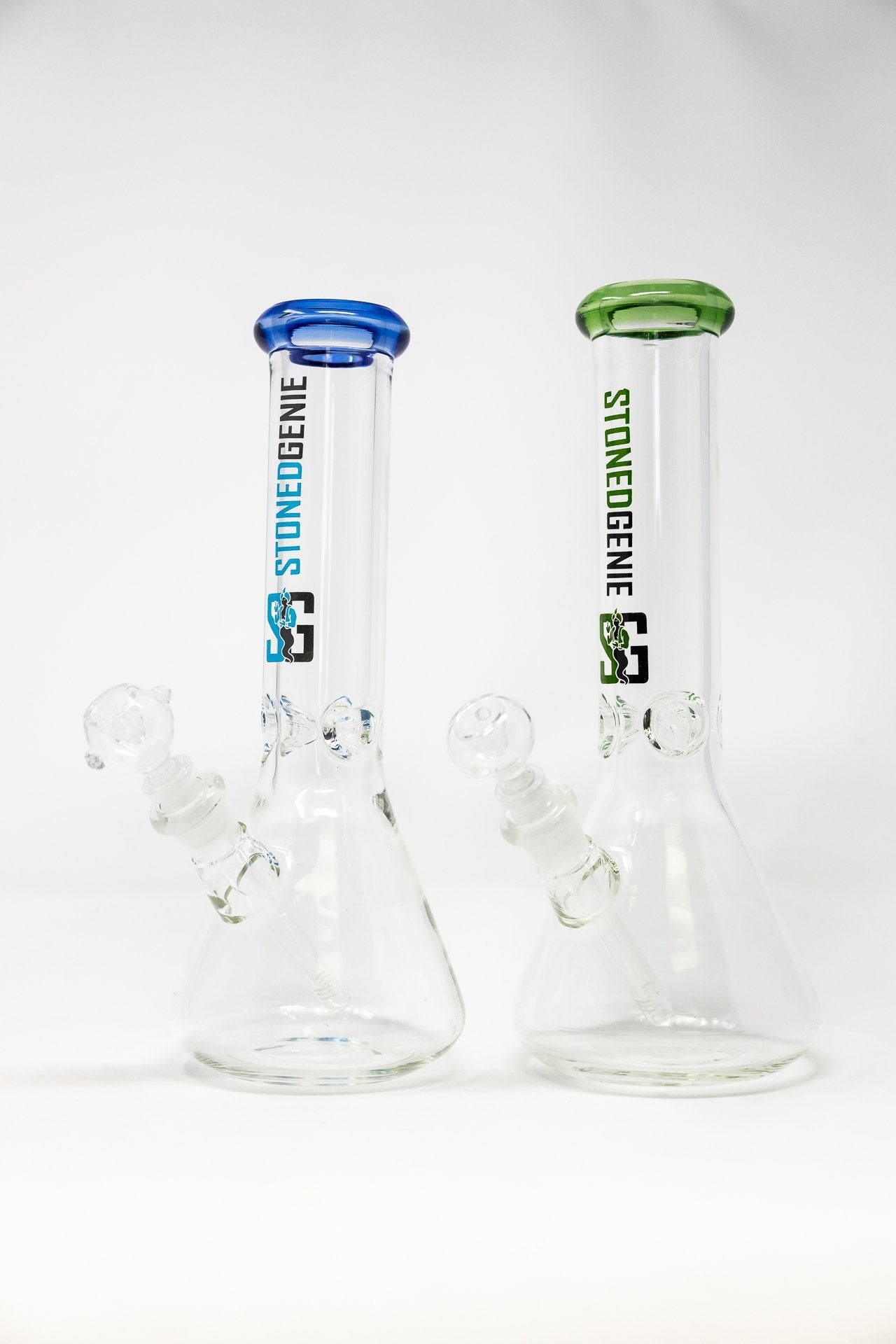 12" Thick Stoned Genie Beaker Bong - 7mm