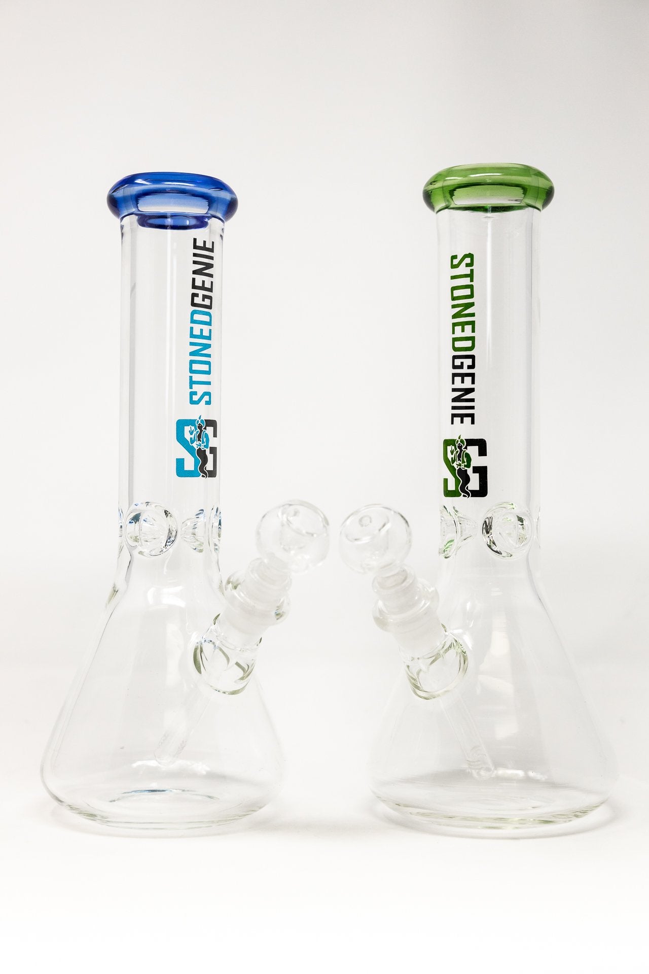 12" Thick Stoned Genie Beaker Bong - 7mm