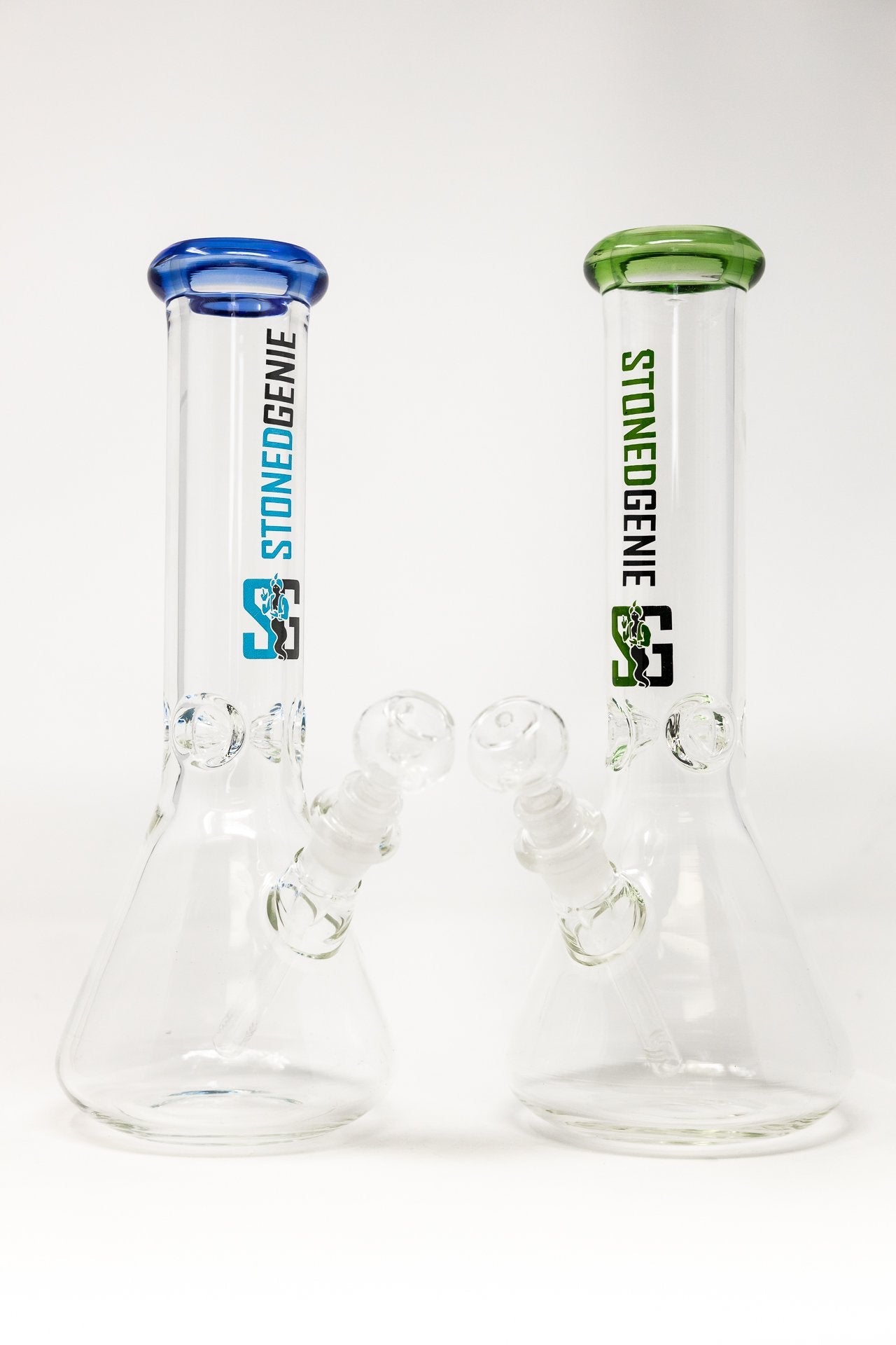 12" Thick Stoned Genie Beaker Bong - 7mm