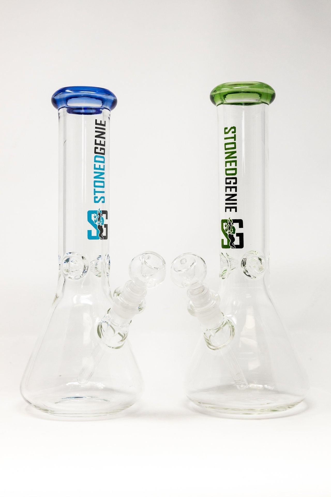 12" Thick Stoned Genie Beaker Bong - 7mm