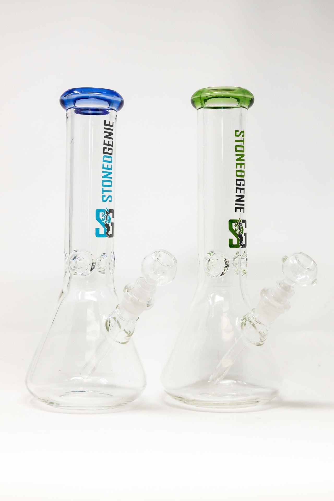 12" Thick Stoned Genie Beaker Bong - 7mm