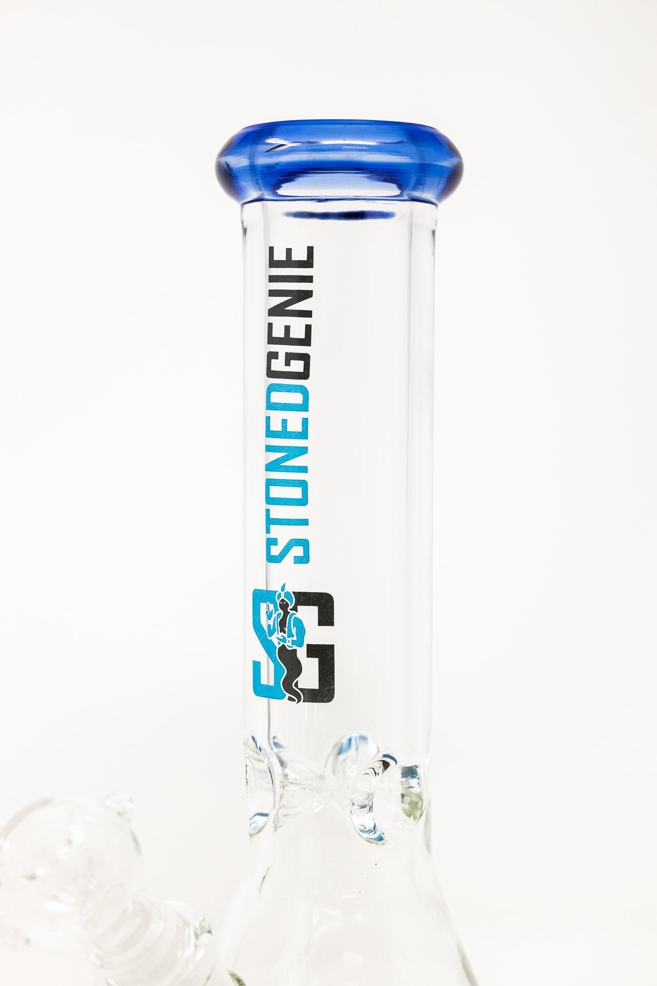 12" Thick Stoned Genie Beaker Bong - 7mm