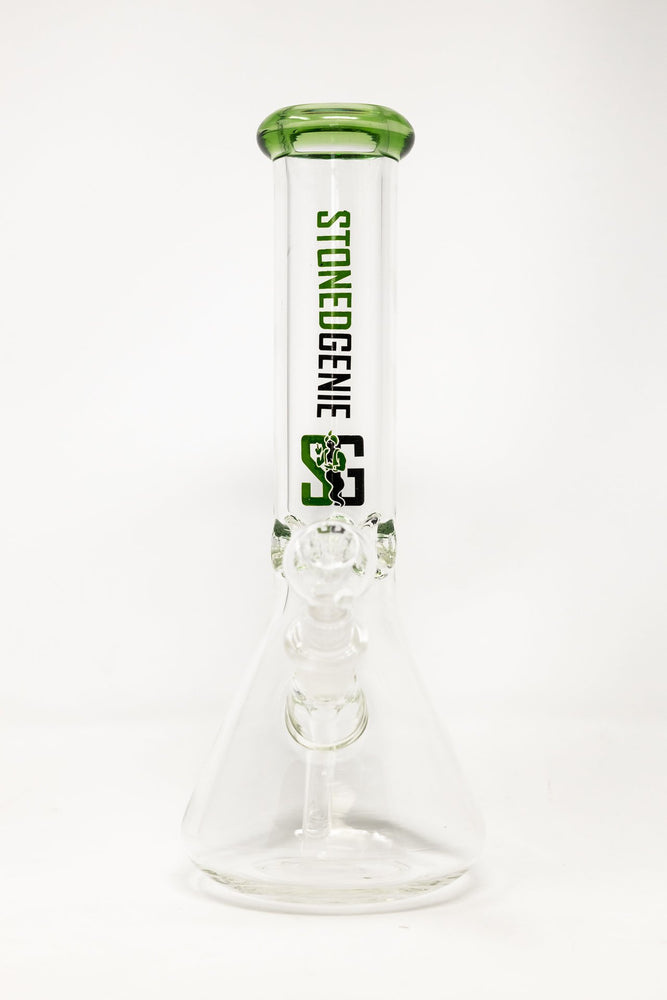 12" Thick Stoned Genie Beaker Bong - 7mm