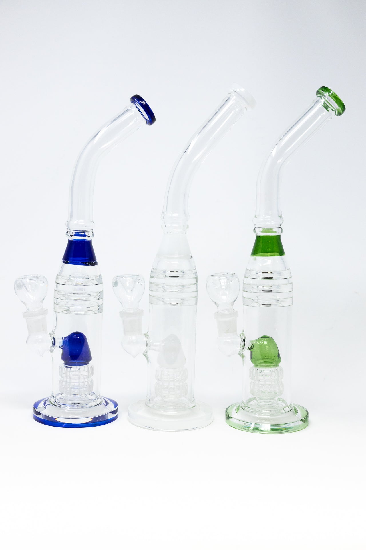 14" Shower Bend Bong