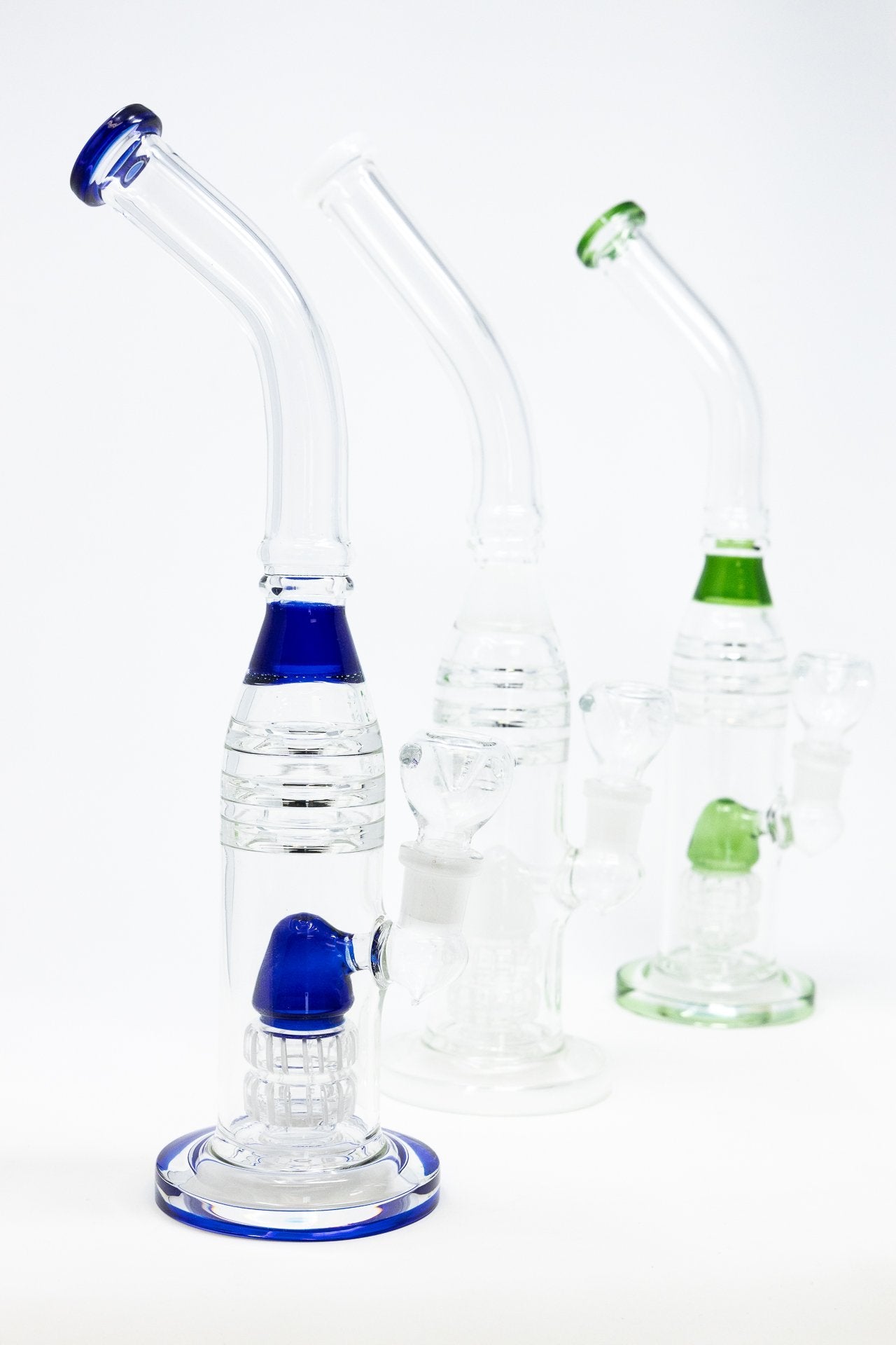 14" Shower Bend Bong