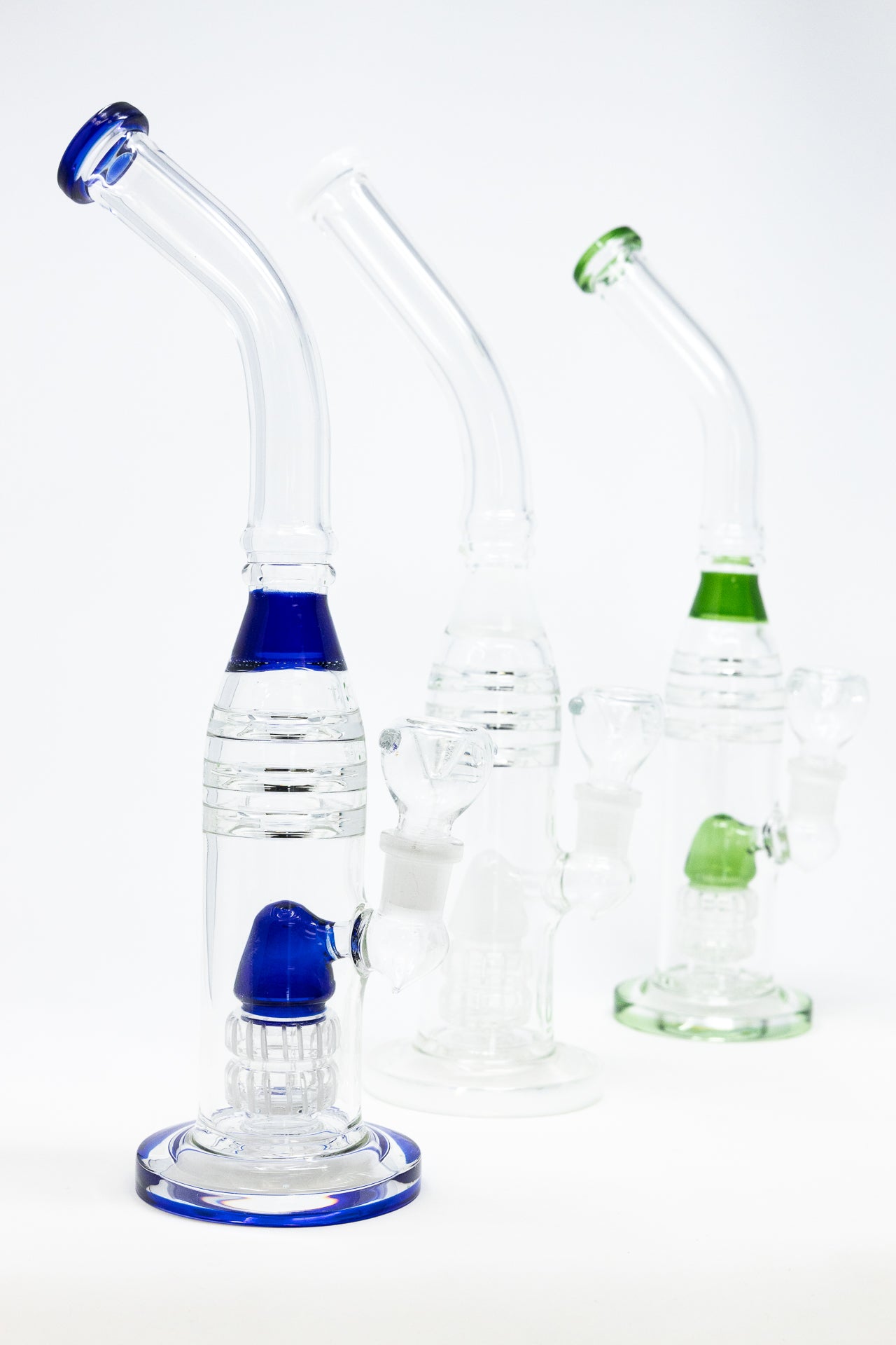 14" Shower Bend Bong