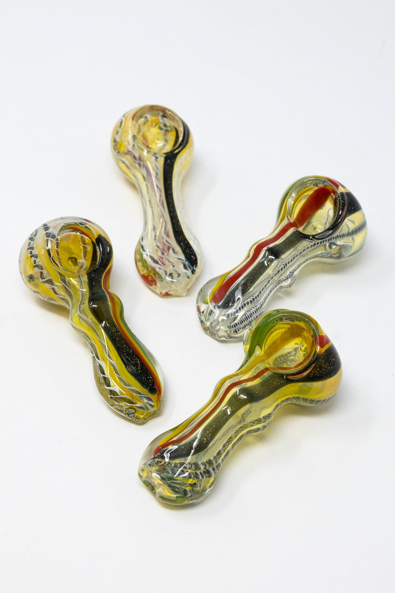 3" Dichro Glass Spoon Pipe