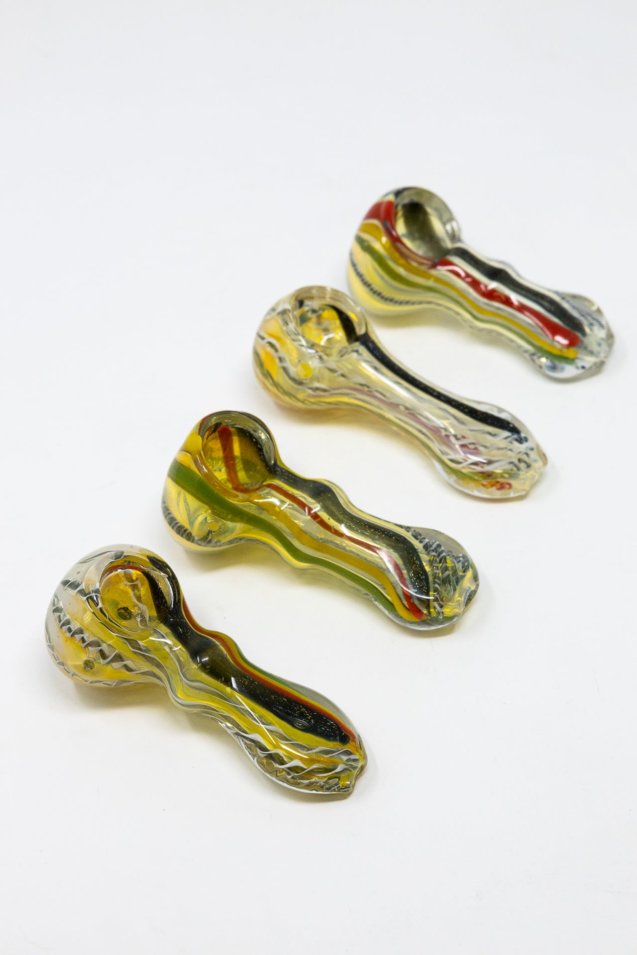 3" Dichro Glass Spoon Pipe