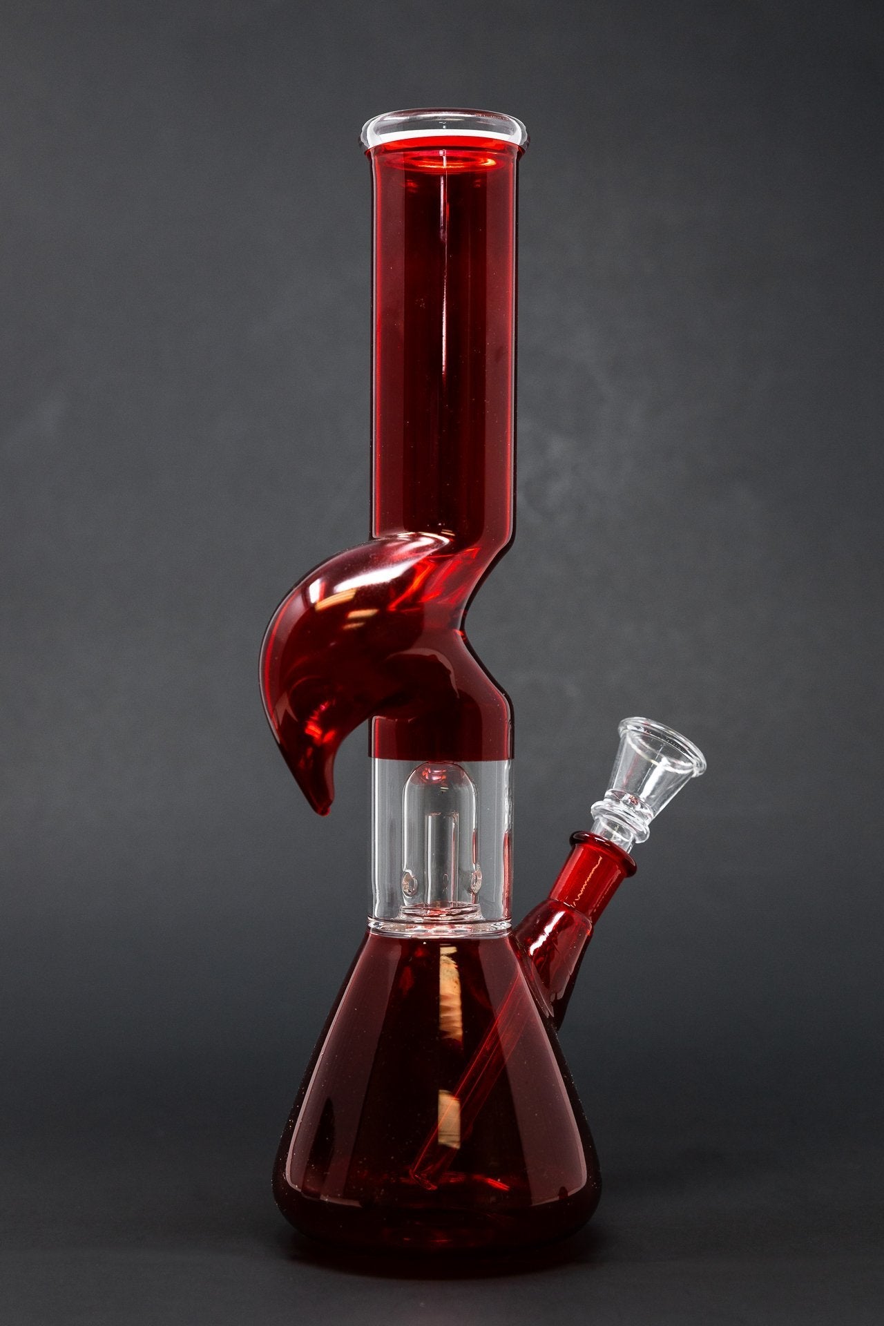 12" Neon Red Zong w/ Percolator